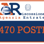 470 POSTI ENTRATE RISCOSSIONE